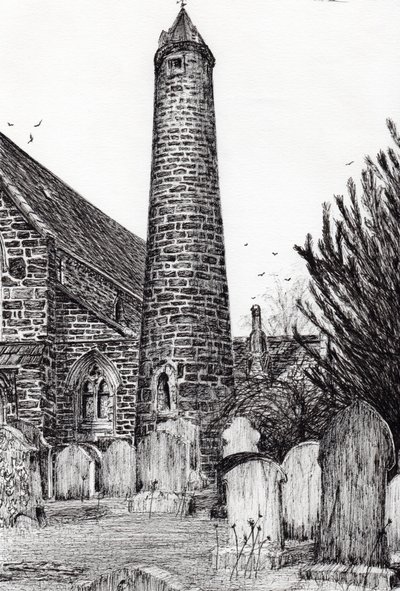 Torre Rotonda di Brechin Scozia, 2007 da Vincent Alexander Booth